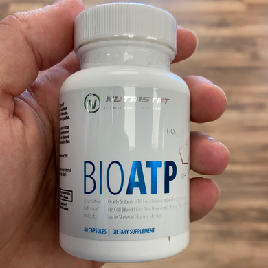Nutristat, Bio ATP, Pump, 40 Servings