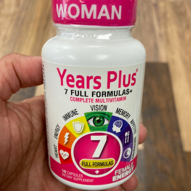 Years Plus, Woman, Multivitamin
