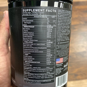 BLACKMARKET AdreNolyn, Underground, pre-workout, 25 servings