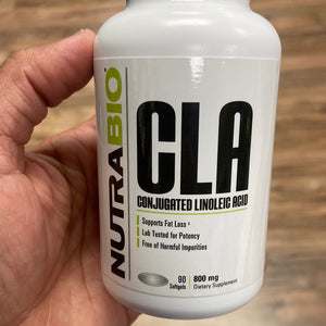 NutraBio CLA – Conjugated Linoleic Acid Supplement (800 mg, 90 Softgels)  by NutraBio