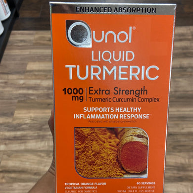 Qunol, Liquid Turmeric, 1000mg, 60 servings