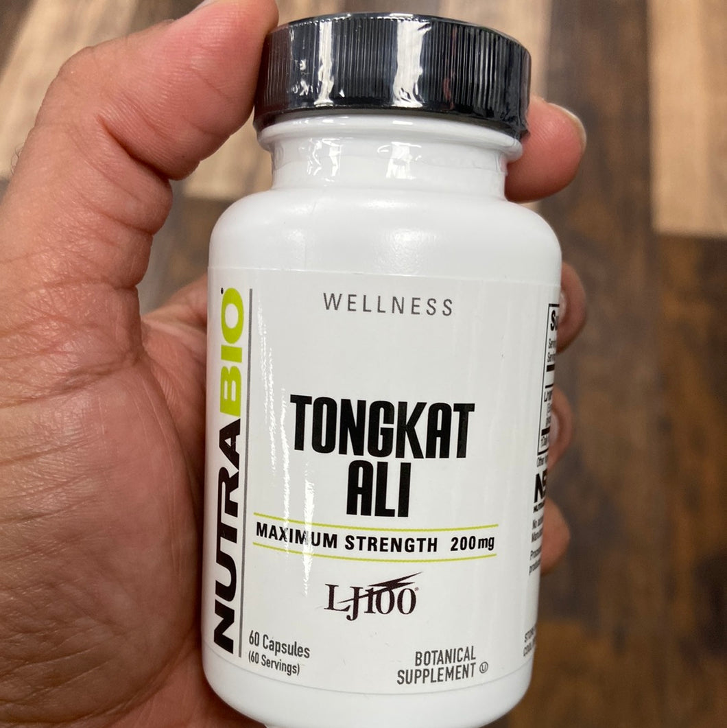 Nutrabio, Tongkat Ali, 60 caps