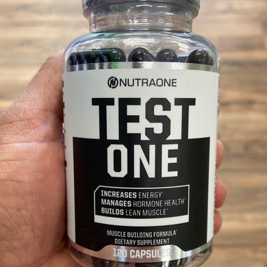 NutraOne, Test One, 120 caps