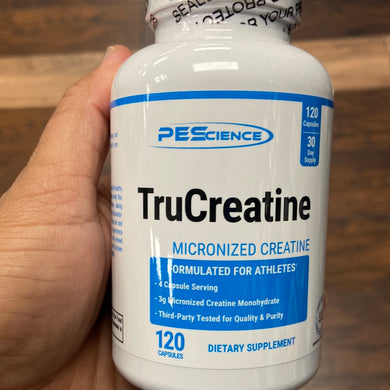 PEScience, TruCreatine+, caps, 30 servings