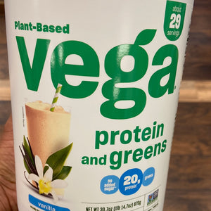 Vega plant based protein, 5.7 oz, 20 Servings