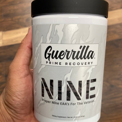 Guerrilla, NINE, prime recovery, 30 servings