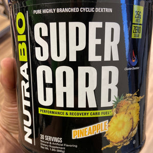 NutraBio Super Carb, 30 Servings)