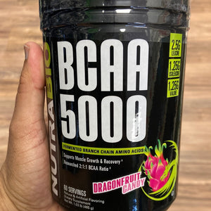 NutraBio BCAA 5000 Powder, 60 Servings