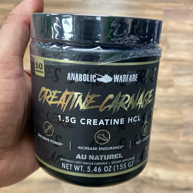 Anabolic Warfare, Creatine HCL, 50 servings