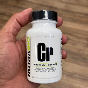 Nutrabio Chromium, 200 MCG