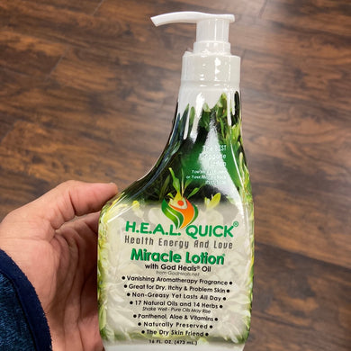 Heal Quick Miracle Lotion, 16oz