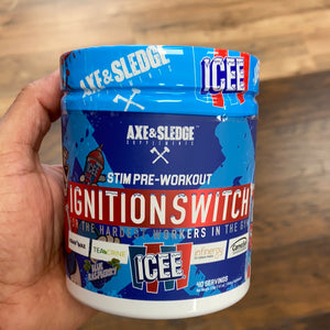 Axe&Sledge, Ignition Switch, Stim pre-workout, 20/40 serings