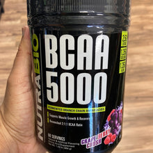 Load image into Gallery viewer, NutraBio BCAA 5000 Powder, 60 Servings