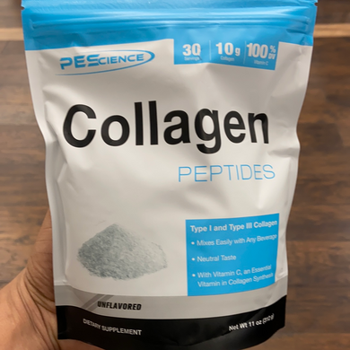 PEscience, collagen, unflavored, 11oz of