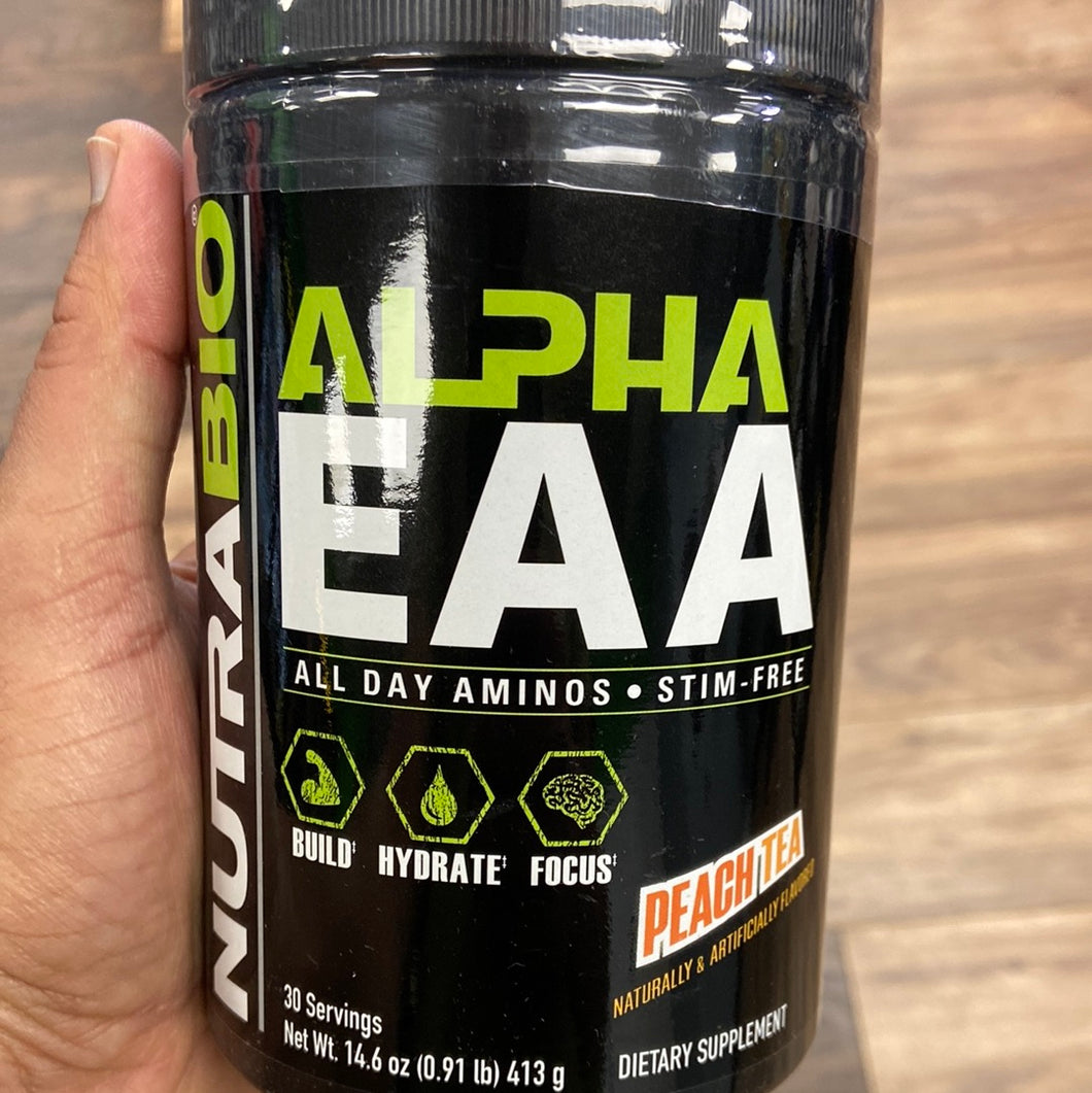 NutraBio Alpha EAA - 30 Servings