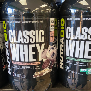 Nutrabio Classic Whey Protein Powder, 2 lb by NutraBio Labs, Inc.