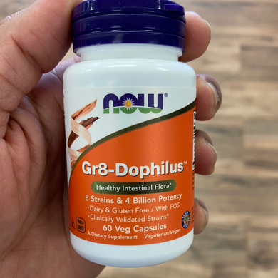 Now, Gr8- Dophilus, 60 veg, Intestinal Flora