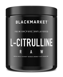 BlackMarket RAW L-CITRULLINE, 60 Servings